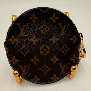 Louis Vuitton Monogram Mini Bag in Brown and Gold